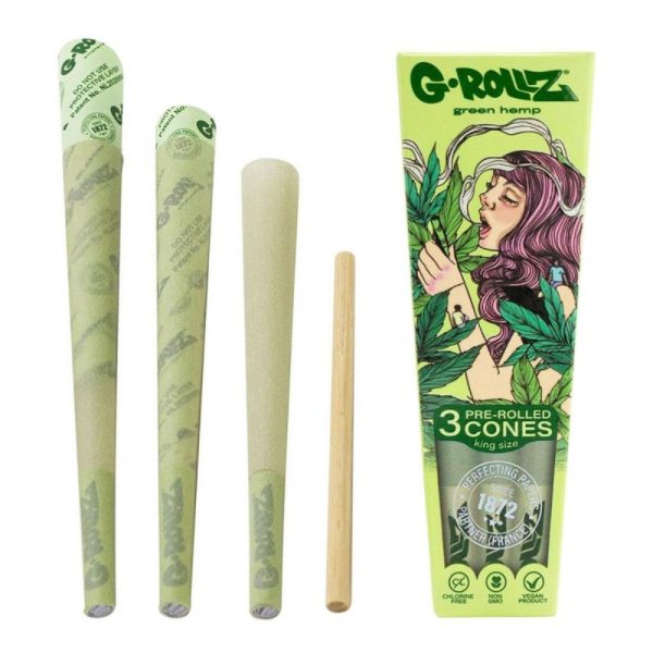 GRollz Green Hemp Cones