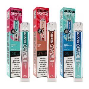 dripped crystal bar engångs vape