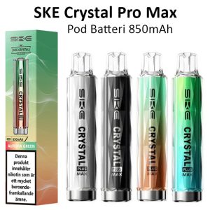 SKE CRYSTAL PLUS MAX batteri 1