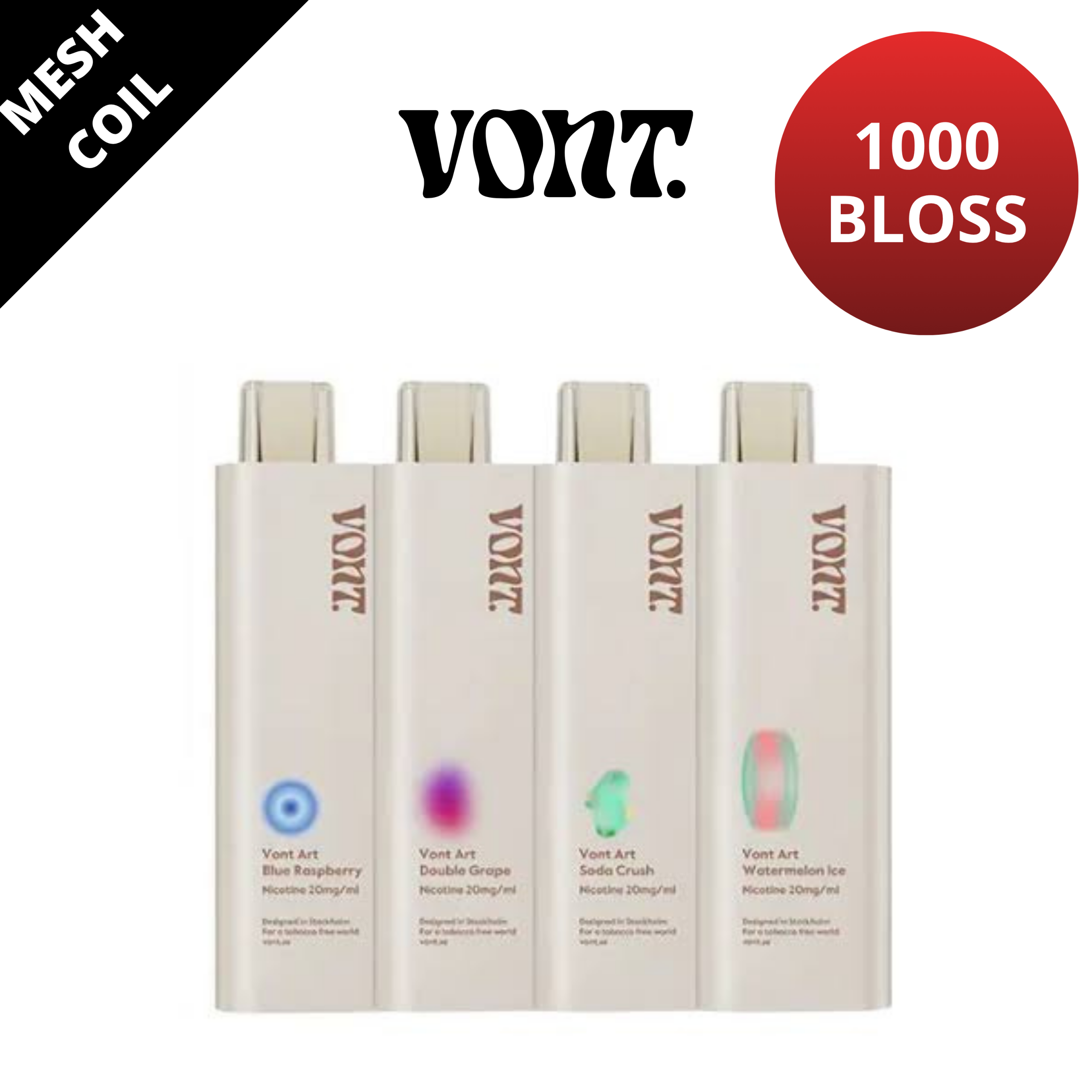 Vont Art Engångs Vape 1 1000 BLOSS (5)