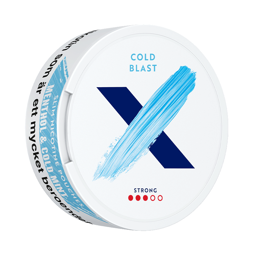 X Cold Blast Strong 9mg 1 X Cold Blast Strong 9mg