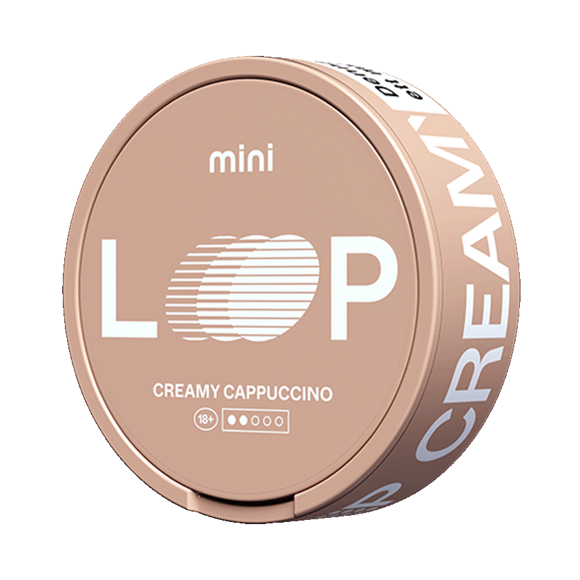 Loop Creamy Cappuccino Mini 6,3mg 1 Loop Creamy Cappuccino Mini 6,3mg