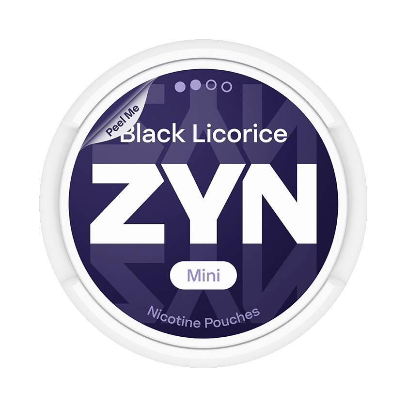 ZYN Black Licorice Mini 3mg 1 ZYN Black Licorice Mini 3mg