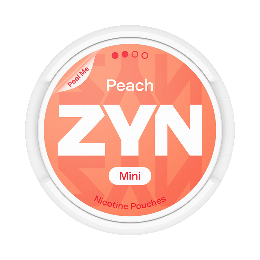 ZYN Peach Mini 3mg 1 ZYN Peach Mini 3mg