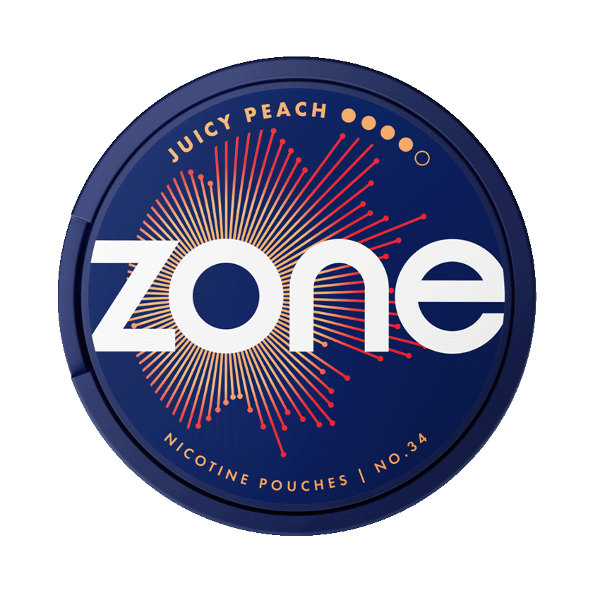 ZONE No34 Juicy Peach 11mg 1 ZONE No34 Juicy Peach 11mg